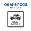 Iron-on & Stick-on Labels Value Pack On the Road