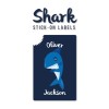 Iron-on & Stick-on Labels Value Pack Shark Iron-on & Stick-on Labels Value Pack Shark