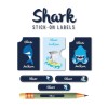 Stick-on Labels Shark