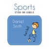 Iron-on & Stick-on Labels Value Pack Sport Iron-on & Stick-on Labels Value Pack Sport