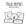 Iron-on & Shoes Value Pack Tribal Animals Iron-on & Shoes Value Pack Tribal Animals