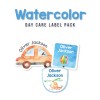 Day Care Kit Watercolor