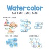 Day Care Kit Watercolor