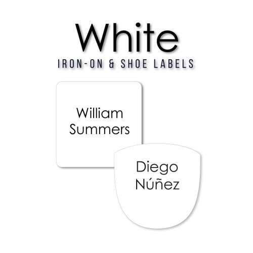 Iron-on & Shoes Value Pack White Iron-on & Shoes Value Pack White