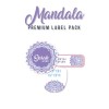 Premium Value Pack Iron-On, Stick-on and Shoe Labels Mandala Premium Value Pack Iron-On, Stick-on and Shoe Labels Mandala