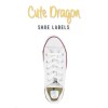 Shoe Labels Cute Dragon
