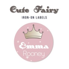 Iron-On Labels Cute Fairy
