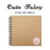 Iron-on & Stick-on Labels Value Pack Cute Fairy Iron-on & Stick-on Labels Value Pack Cute Fairy