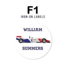 Iron-On Labels F1
