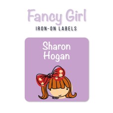 Iron-On Labels Fancy Girl