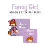 Iron-on & Stick-on Labels Value Pack Fancy Girl