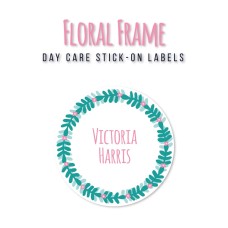 Day Care Floral Frame