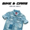 Iron-On Labels Bike and Car Iron-On Labels Bike and Car
