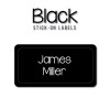 Stick-on Labels Black