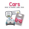 Back to School Label Value Pack  Cars Back to School Label Value Pack  Cars