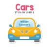 Stick-on Labels Cars