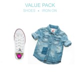 Iron-On + Shoe Labels Value Pack