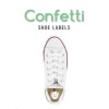 Shoe Labels Confetti