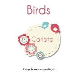 Gift Label Birds