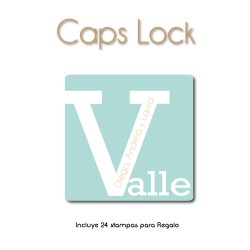Gift Label Caps Lock