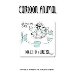 Gift Label Cartoon Animal