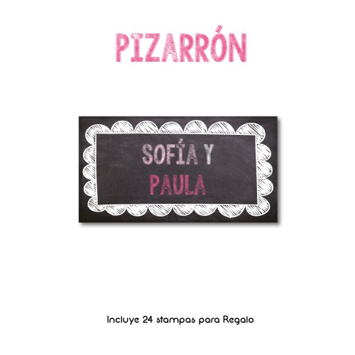 Gift Label Pizarrón Gift Label Pizarrón
