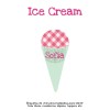 Iron-on & Stick-on Labels Value Pack Ice Cream