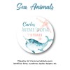 Iron-on & Stick-on Labels Value Pack Sea Animals Iron-on & Stick-on Labels Value Pack Sea Animals