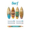 Iron-on & Stick-on Labels Value Pack Surf Iron-on & Stick-on Labels Value Pack Surf