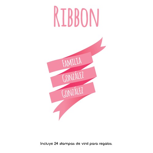Gift Label Ribbon Gift Label Ribbon