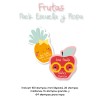 Iron-on & Stick-on Labels Value Pack Fruits