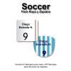 Iron-on & Shoes Value Pack Soccer Iron-on & Shoes Value Pack Soccer
