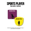 Iron-on & Shoes Value Pack Sports Player Iron-on & Shoes Value Pack Sports Player