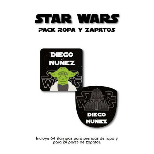 Iron-on & Shoes Value Pack Star Wars Iron-on & Shoes Value Pack Star Wars