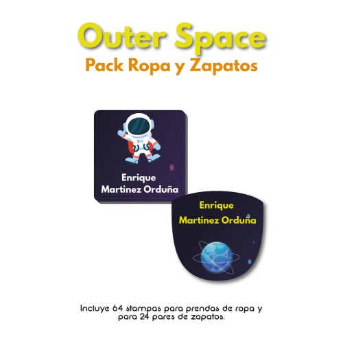 Iron-on & Shoes Value Pack Outer Space Iron-on & Shoes Value Pack Outer Space