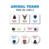 Iron-On Labels Animal Teams Iron-On Labels Animal Teams