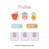 Iron-on & Stick-on Labels Value Pack Fruits