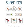 Iron-On Labels Super Dog