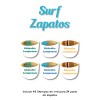 Iron-on & Shoes Value Pack Surf Iron-on & Shoes Value Pack Surf
